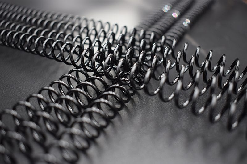 A4 Spiral Rings Binding Supplies Vivid Laminating